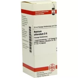 NATRIUM CHLORATUM D 6 Ředění, 20 ml