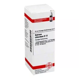 NATRIUM CHLORATUM D 12 Ředění, 20 ml