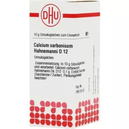 CALCIUM CARBONICUM Hahnemanni D 12 globulí, 10 g