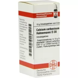 CALCIUM CARBONICUM Hahnemanni D 30 globulí, 10 g