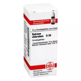 NATRIUM CHLORATUM D 30 globulí, 10 g