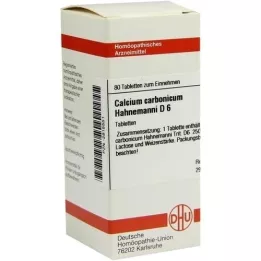 CALCIUM CARBONICUM Hahnemanni D 6 tablet, 80 ks