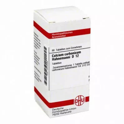 DHU Calcium carbonicum D 12 tab., 80 ks