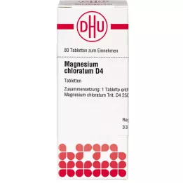 MAGNESIUM CHLORATUM D 4 tablety, 80 ks