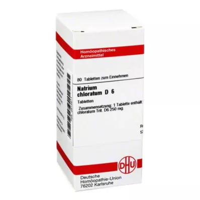 DHU Sodium chloratum D 6 tablet, 80 ks