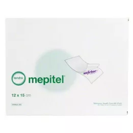 MEPITEL Silikonový síťový obvaz 12x15 cm sterilní, 5 ks