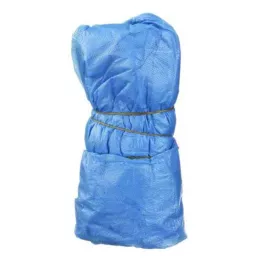 ÜBERSCHUHE Jednorázový plast modrý, 10 ks