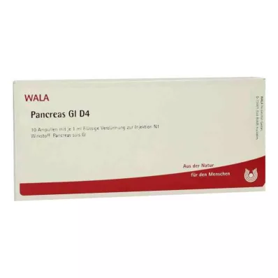 Pancreas Gl D4 ampule (10x1 ml)