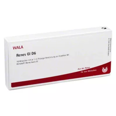 RENES GL D 6 ampulí, 10X1 ml