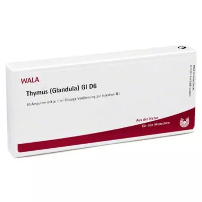 THYMUS GLANDULA GL D 6 ampulí, 10X1 ml