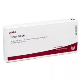 HEPAR GL D 6 ampulí, 10X1 ml