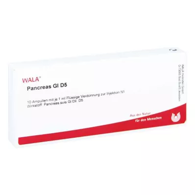 PANCREAS GL D 5 ampulí, 10X1 ml