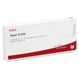 HEPAR GL D 30 ampulí, 10X1 ml