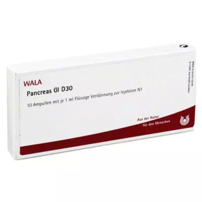PANCREAS GL D 30 ampulí, 10X1 ml PANCREAS GL D 30 ampulí, 10X1 ml