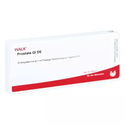 Ampule Prostate Gl D6 (10x1 ml)