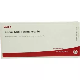 VISCUM MALI e planta tota D 3 ampule, 10X1 ml