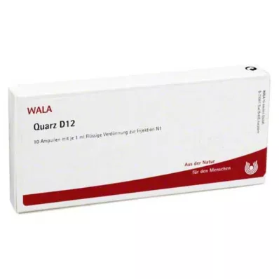 QUARZ D 12 ampulí, 10X1 ml QUARZ D 12 ampulí, 10X1 ml