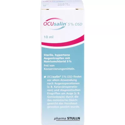 OCUSALIN 5% OSD Oční kapky, 1X10 ml