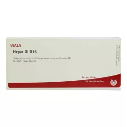 HEPAR GL D 15 ampulí, 10X1 ml