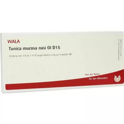 Tunica sliznice nasi. GL D 15 ampulí, 10X1 ml