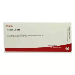 RENES GL D 15 ampulí, 10X1 ml