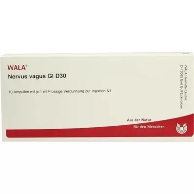 NERVUS VAGUS GL D 30 ampulí, 10X1 ml