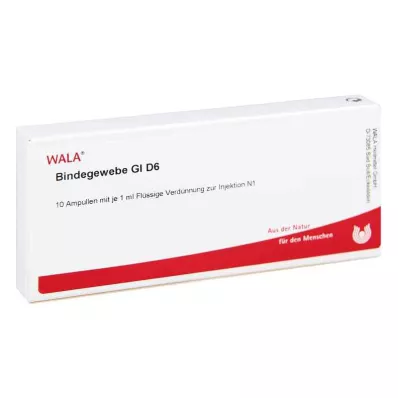 BINDEGEWEBE GL D 6 ampulí, 10X1 ml