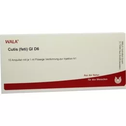 CUTIS feti GL D 6 ampulí, 10X1 ml