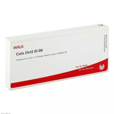 CUTIS feti GL D 6 ampulí, 10X1 ml