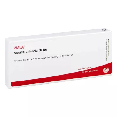 Ampule Vesica Urinaria Gl D6 (10x1 ml)