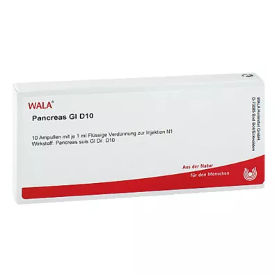 PANCREAS GL D 10 ampulí, 10X1 ml