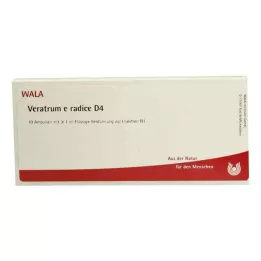 VERATRUM E radice D 4 ampule, 10X1 ml