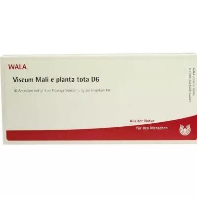 VISCUM MALI e planta tota D 6 ampulí, 10X1 ml VISCUM MALI e planta tota D 6 ampulí, 10X1 ml