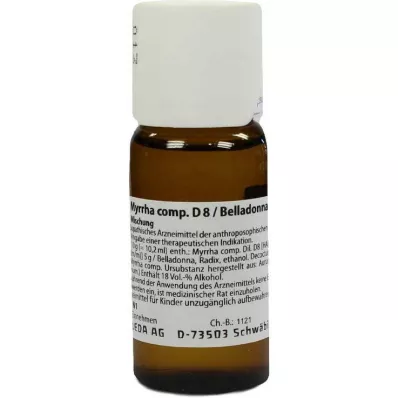 MYRRHA směs comp.D 8/Belladonna Radix D 10 aa, 50 ml