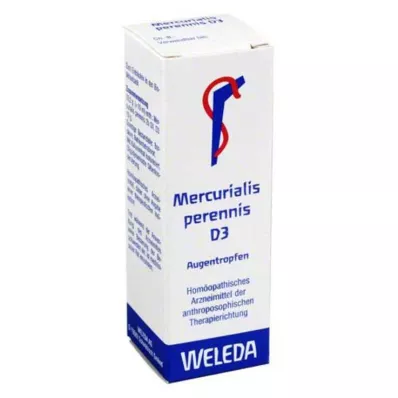 MERCURIALIS PERENNIS D 3 oční kapky, 10 ml