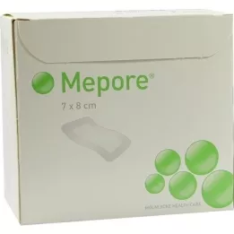 MEPORE Sterilní obvaz na rány 7x8 cm, 55 ks