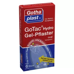 GOTAC Fólie na rány s gelovou podložkou, 6 ks