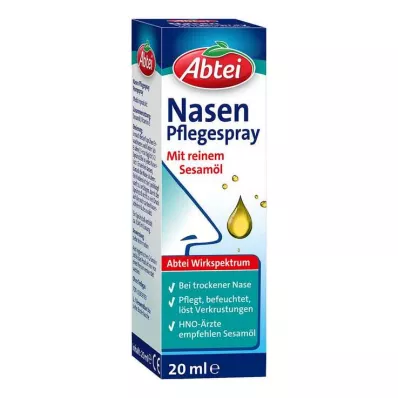 Abbey nosní olejový nosní sprej, 20 ml
