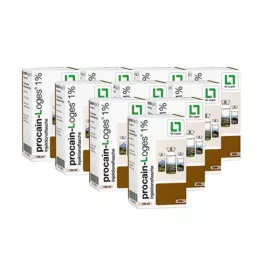 PROCAIN-Injekční lahvička Loges 1%, 10x100 ml