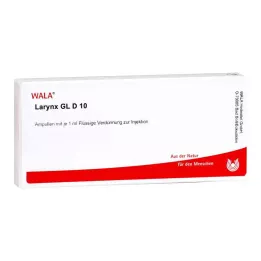 LARYNX GL D 10 ampulí, 10X1 ml