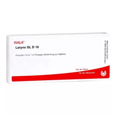 LARYNX GL D 10 ampulí, 10X1 ml LARYNX GL D 10 ampulí, 10X1 ml