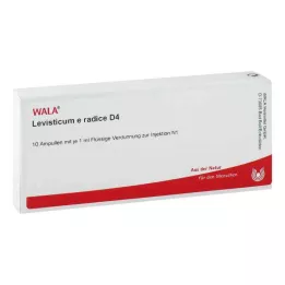 LEVISTICUM E radice D 4 ampule, 10X1 ml