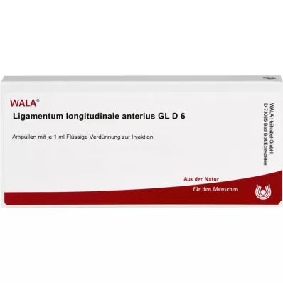 LIGAMENTUM LONGITUDINALE anterius GL D 6 ampulí, 10X1 ml