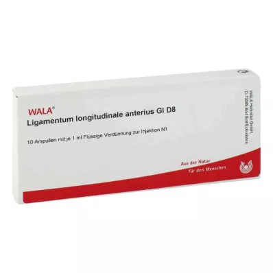 LIGAMENTUM LONGITUDINALE anterius GL D 8 ampulí, 10X1 ml LIGAMENTUM LONGITUDINALE anterius GL D 8 ampulí, 10X1 ml