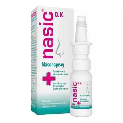 nasic O.K.Nosní sprej bez konzervantů, 10 ml