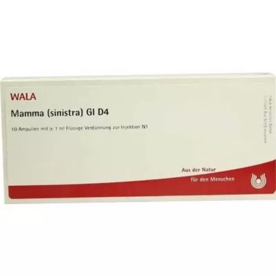 MAMMA SINISTRA GL D 4 ampule, 10X1 ml