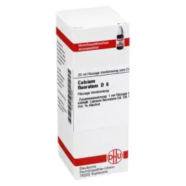 CALCIUM FLUORATUM D 6 Ředění, 20 ml