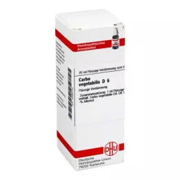CARBO VEGETABILIS D 6 Ředění, 20 ml