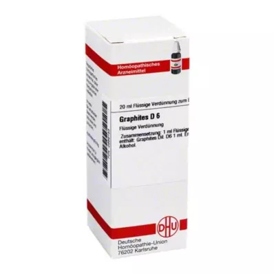 DHU Ředění Graphites D 6, 20 ml