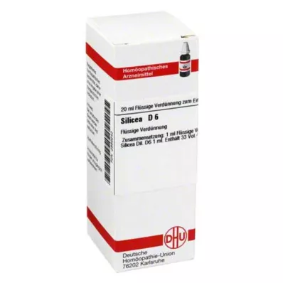 DHU Ředění Silicea D 6, 20 ml